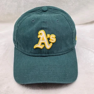 Oakland Athletics MLB New Era 9TWENTY Green Baseball Cap Women - Picture 1 of 9