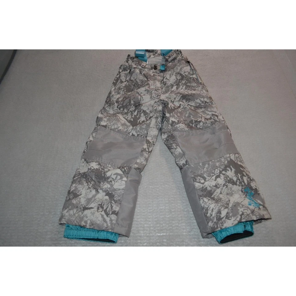 28548 防水 32 度 5/6 绝缘灰色迷彩 XS 码男孩 — 第 1/4 张图片