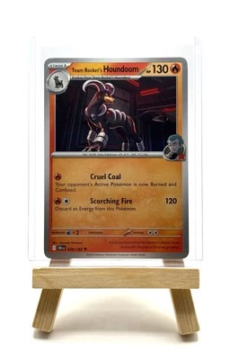 Pokémon TCG Team Rocket's Houndoom 038/182 Sv10: Destined Rivals Uncommon - Image 1 of 4