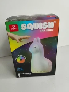 Globe Electric LED White Llama Multicolor Silicone Kids Night Light NWT - Picture 1 of 19