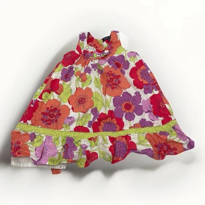 Girls Pumpkin Patch Floral Summer Dress Size 24m/2T    - Image 1 of 4