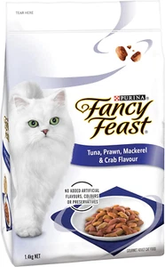 Fancy Feast - Tuna, Prawn, Mackerel & Crab Cat Food, Adult, 1.4 Kg - Picture 1 of 12
