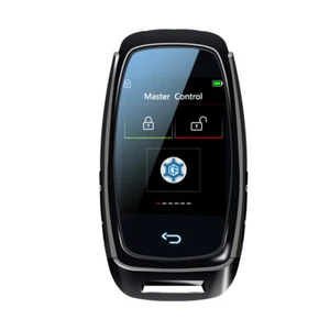 Car Black Touch Screen Smart Key Remote Keyless Entry Waterproof For Start Stop - Picture 1 of 17
