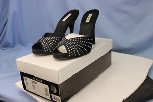 alfani NUEVO EN CAJA TACONES ALTOS NEGROS CHRISSANBK 6.5M SLIPON - Imagen 1 de 5