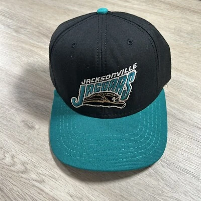 De colección Jacksonville Jaguars Blockhead Snapback American Needle Lana Sombrero Negro Foto 1 de 4
