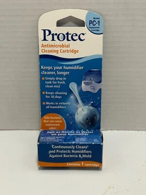Protec Antimicrobial Cleaning Cartridge Clean & Protect Humidifier Model PC-1 - Image 1 of 4