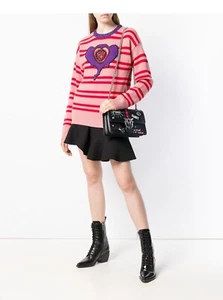 NWT Pinko Uniqueness Sweaters In Pastel Pink Medium - Picture 1 of 4