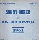 Sonny Burke and His Orchestra 1951 LP vinyl USA sleeve is split on spine and has