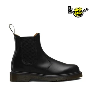 DR.MARTENS 2976 CHELSEA 11853001 BLACK BOOTS ENGLAND 100% AUTHENTIC SALE - Picture 1 of 3