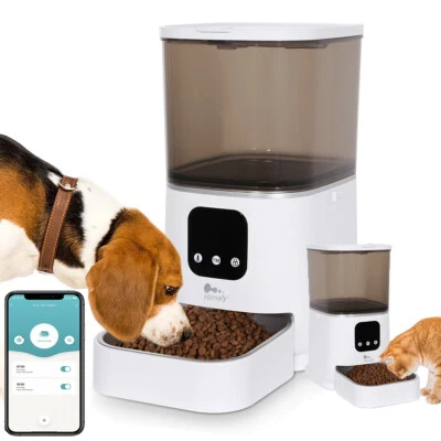6L Futterautomat Hunde Katzen Futterspender Automatischer Pet Feeder mit Timer - Bild 1 von 4