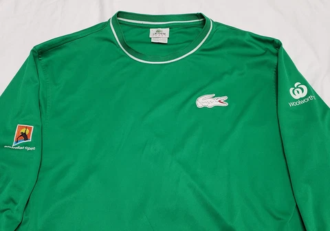 2017 Australian Open Lacoste Tennis Match Used Ball Boy Girl Shirt Size 5 Large Cover