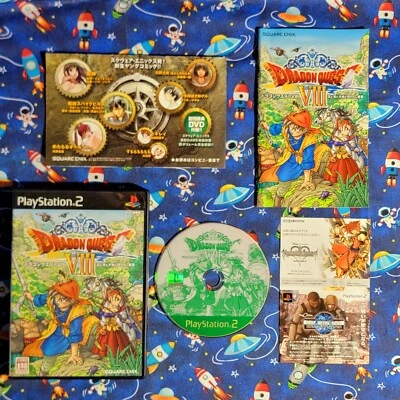 Japanese Dragon Quest VIII Sony PlayStation 2 PS2 Import Complete Seller - Image 1 of 4