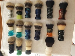 YAQI Shaving Brushes of Silvertip, Two Band, Boar and Synthetic Bristles - Picture 1 of 27