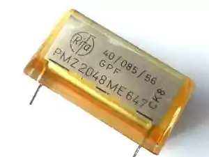 3x Rifa Vintage 0.47uF 250v ac Capacitor 250vac - PMZ 2048 ME 647 - NOS - Picture 1 of 6