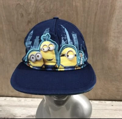 Minions Le Buddies Blue Snapback Baseball Hat Adjustable Cap - image 1 of 4
