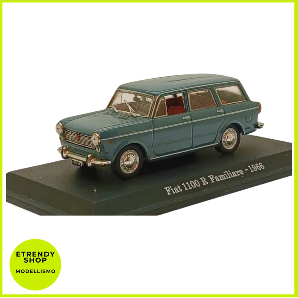 Modellino auto scala 1:43 Starline Fiat 1100 R Familiare 66 Die Cast Collezione  - Immagine 1 di 4