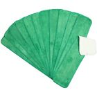 12 Pack of Flat Mop Refill Pads for Dry and Wet Mops, Pad Size & Color Options