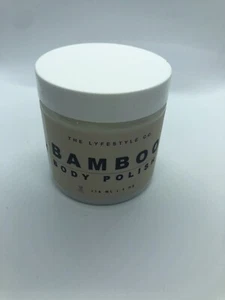 The Lyfestyle Co. Bamboo Body Polish 118ml/4oz. VEGAN - MSRP $49  - Picture 1 of 5