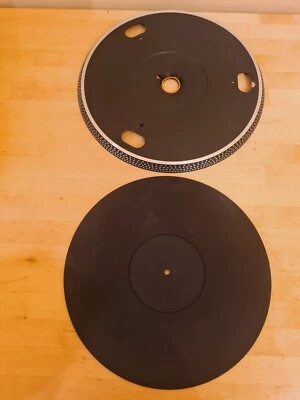 DUAL CS 505 Turntable Platter and Rubber Mat - Image 1 of 4
