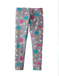 NEW Wonder Nation Leggings 2 Pack Hot pink & Gray Unicorns SZ XS/XCH 4-5 WA106 - Picture 1 of 4