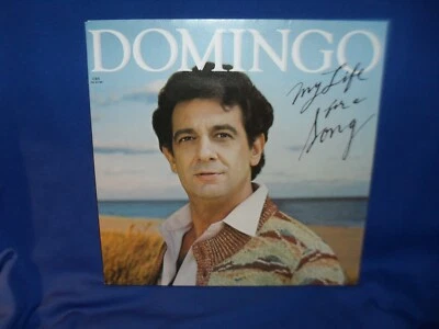PLACIDO DOMINGO MY LIFE FOR A SONG – AUSTRALIAN LP RECORD 12” 33/3 GF - Image 1 of 3