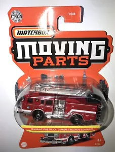 Matchbox SEAGRAVE Ladder Fire Truck -El Segundo - Moving Parts - NEW - Picture 1 of 2