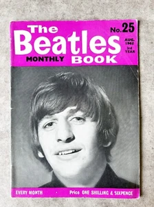 THE BEATLES MONTHLY BOOK #25 AUGUST 1965 - VG+ CONDITION - Picture 1 of 4