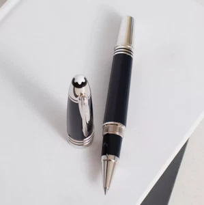 Montblanc John.F.Kennedy Black Silver Special Edition Rare RollerBall Pen 2025 - Picture 1 of 5