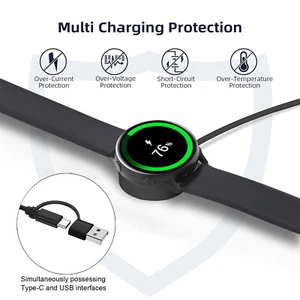 Magnetyczna ładowarka do zegarka bezprzewodowego do Samsung Galaxy Watch Ultra serii 7/6/5 - Zdjęcie 1 z 18