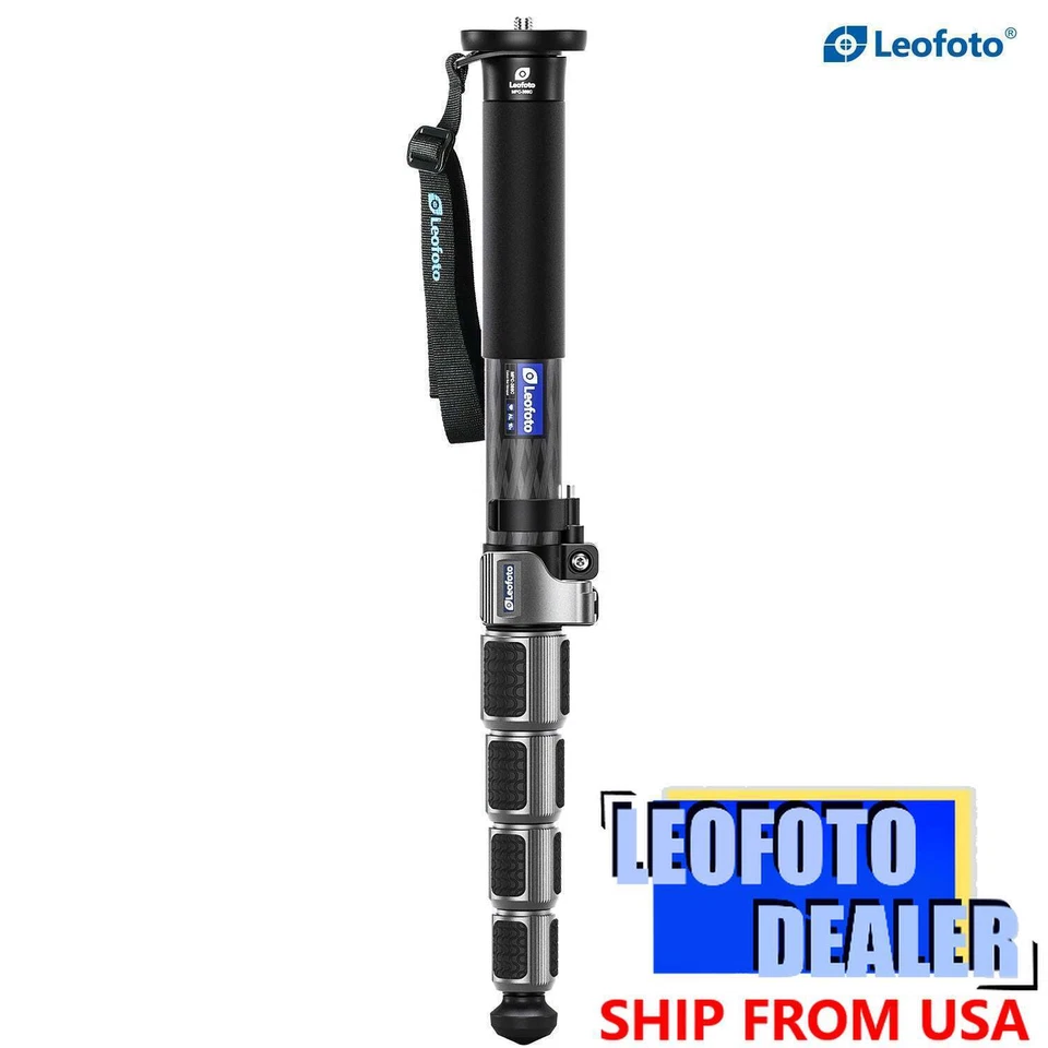 Leofoto MPC-366C Serie Carbon Fiber Monopod with Case | Water-Resistant - Image 1 of 4
