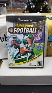 CIB BACKYARD FOOTBALL NINTENDO GAMECUBE VIDEO GAME COMPLETE IN BOX - Picture 1 of 5