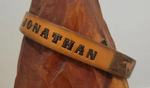 Vintage Kid's Cowboy Belt/Hand-Tooled.   - Picture 1 of 5