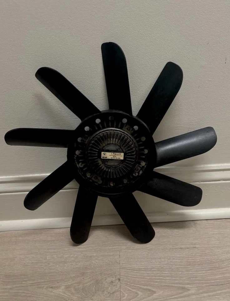 Genuíno. Ventilador de refrigeração do radiador BMW E30 E28 e embreagem m20 325e 325es parte 1706619 - Imagem 1 de 4