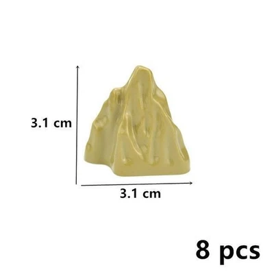 ☀️Nuevas piezas de roca piezas de eructo y acecho pared de montaña 6082 6083 23996 47847 para Lego Foto 1 de 4