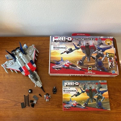 Kreo Kre-o 30667 Transformers Starscream Completo + Extras y Minifiguras Foto 1 de 4
