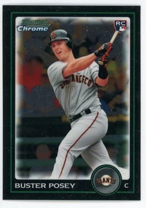 2010 Bowman Chrome Draft Picks Buster Posey Rookie RC #BDP61 Giants - Picture 1 of 1