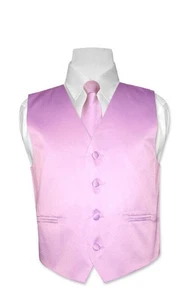 Boy's LIGHT PURPLE Dress Vest Boys Necktie Tie Size 16 - Picture 1 of 4