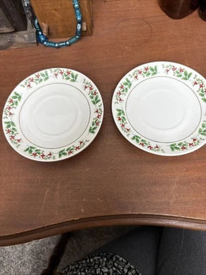 Juego de 2 platillos Gibson Christmas Charm Foto 1 de 2