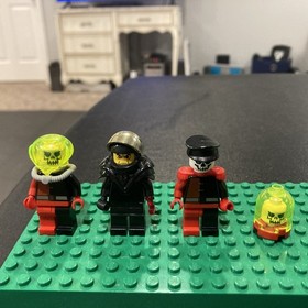 Lego Ogel Alpha Team trans red hook & Minions Minifig Lot 2 4798 1427 4796 4795