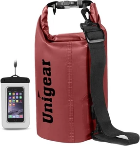 Unigear Dry Bag wasserdicht, 2L/5L/10L/20L/30L/40L schwimmend und 40L, rot - Bild 1 von 8