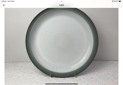 Denby Regency Green Dinner Plate Well Used Condition - Image 1 of 4