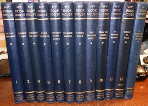VTG My Book House By Olive Miller 1948 Set 1-12 illustrated Children Books - Picture 1 of 13