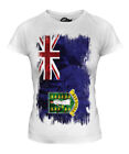 UK VIRGIN ISLANDS GRUNGE FLAG LADIES T-SHIRT TEE TOP GIFT SHIRT CLOTHING JERSEY