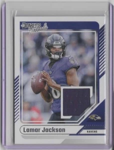 2024 Donruss Threads #4 Lamar Jackson - Picture 1 of 2