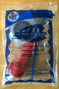 MCDONALDS ~ FLY WHEELS CHROME SPINNER # 1 TOY ~ NEW IN PACKAGE ~ - Picture 1 of 1