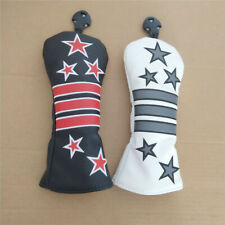 Golf Hybrid Headcover Stars Stripes Rescue UT Head Cover Adjustable Number Tag
