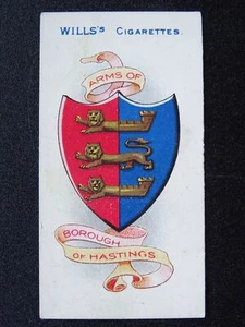 No.153 HASTINGS Borough Arms 4th Series (151-200) by W.D.& H.O.Wills 1905 - Picture 1 of 1