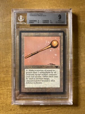 MTG✨TAWNOS’S WAND✨Antiquities BGS Quad 9’s+ MINT 1994 UNCOMMON D. Shuler Artwork - Image 1 of 2