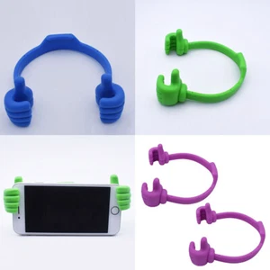 US 1 Pc Thumbs Up Cell Phone Stand Mobile Lazy Hand Mount Adjustable Holder - Picture 1 of 25