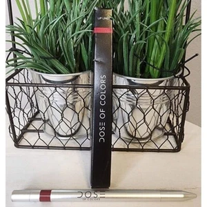 DOSE OF COLORS Lip liner in UPBEET 0.2g 0.007oz Full SZ w/Sharpener NIB - Picture 1 of 4